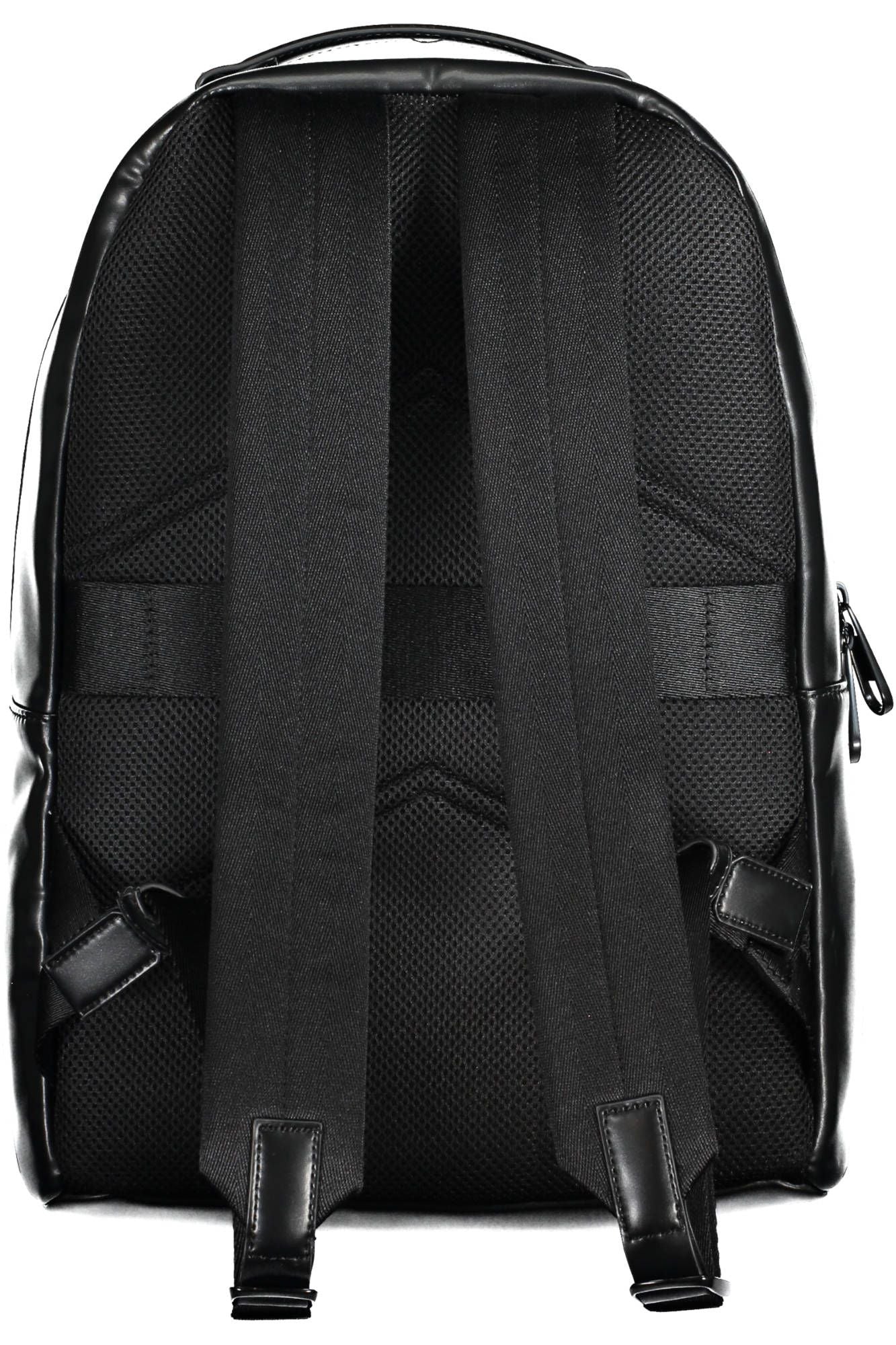 Black Polyester Backpack