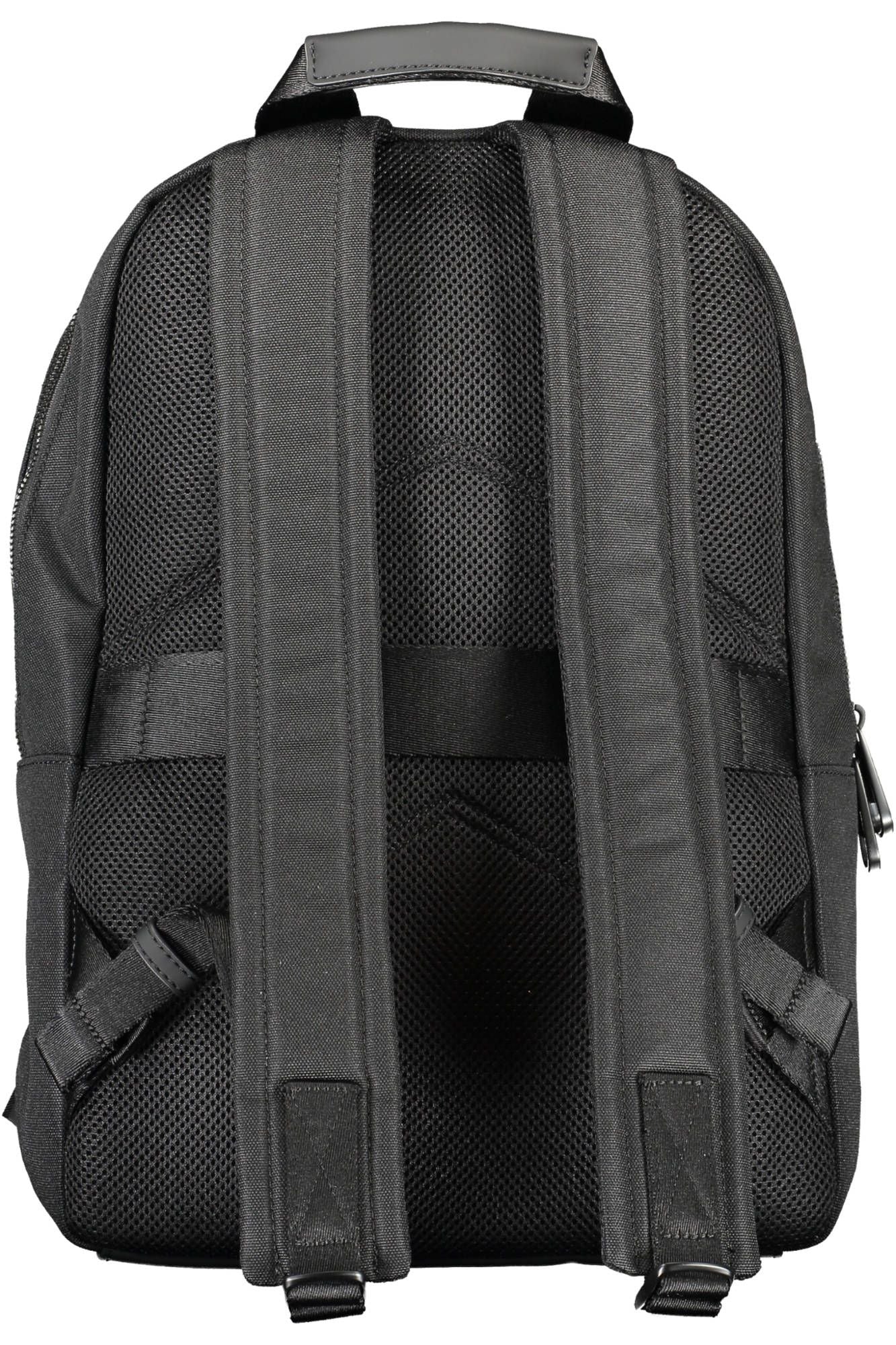 Black Polyester Backpack