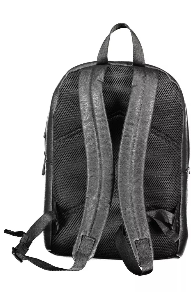 Black Polyethylene Backpack