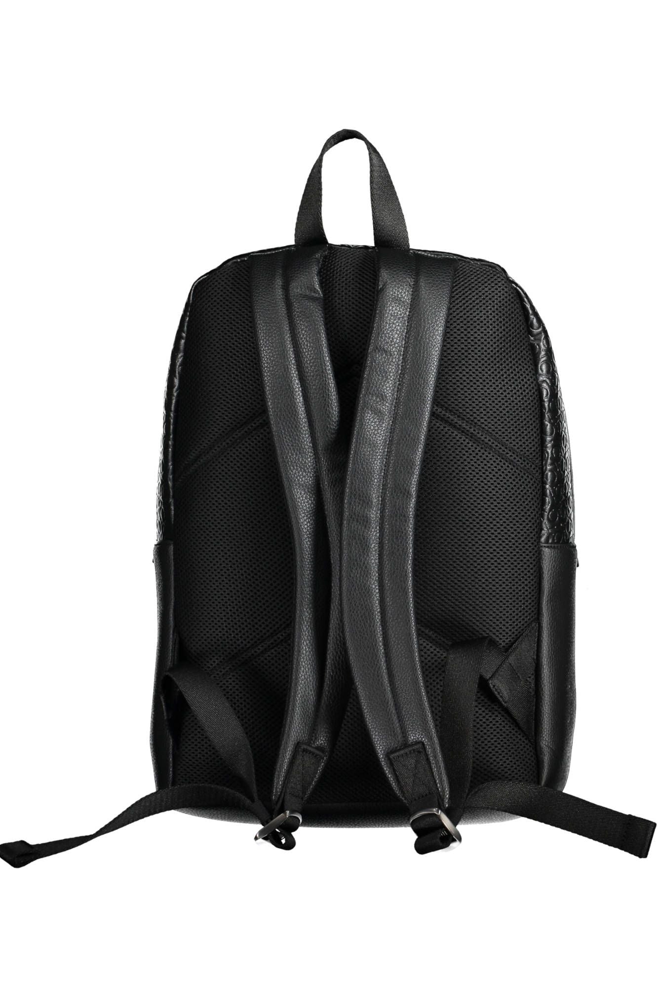 Black Polyester Backpack