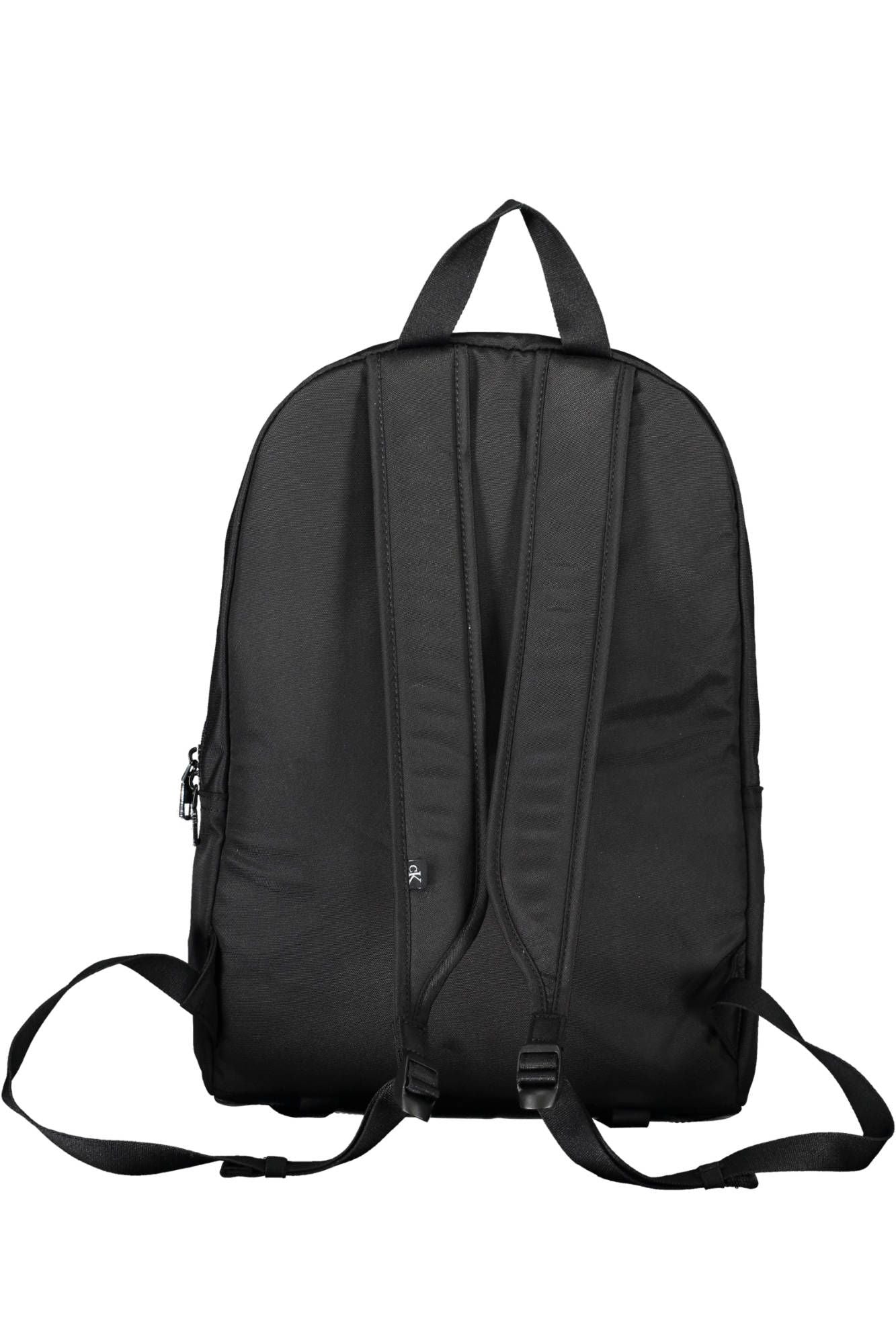 Black Polyester Backpack