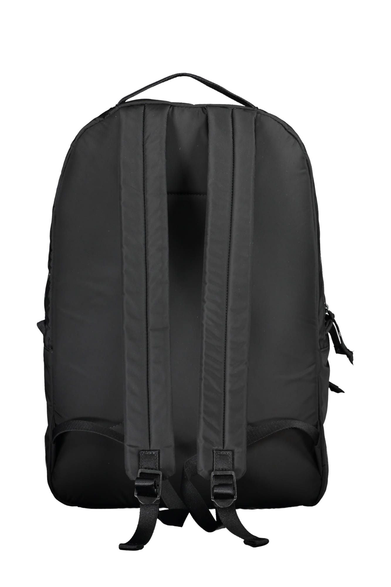 Black Polyester Backpack