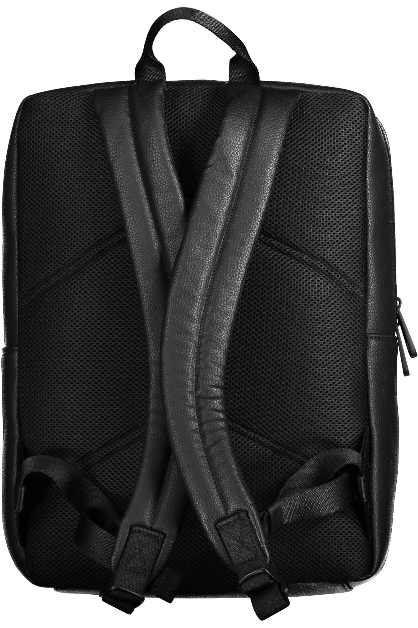 Black Polyester Backpack