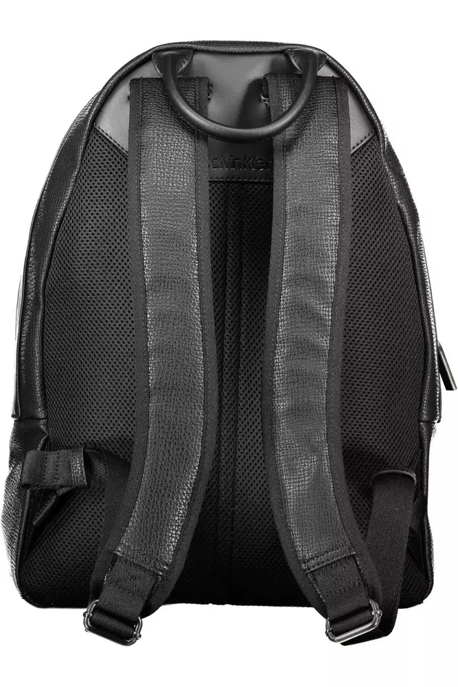 Black Polyethylene Backpack