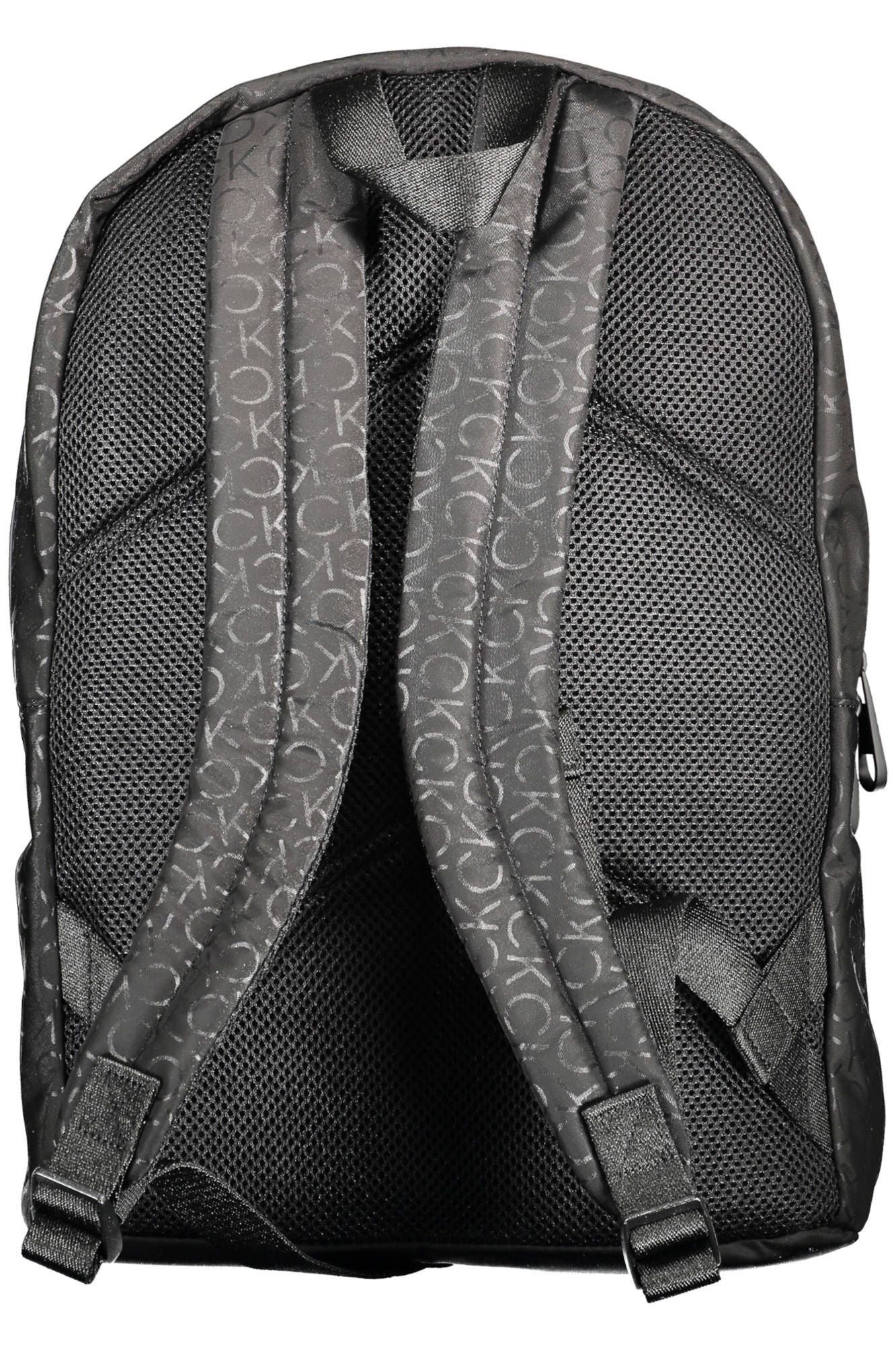 Black Polyester Backpack