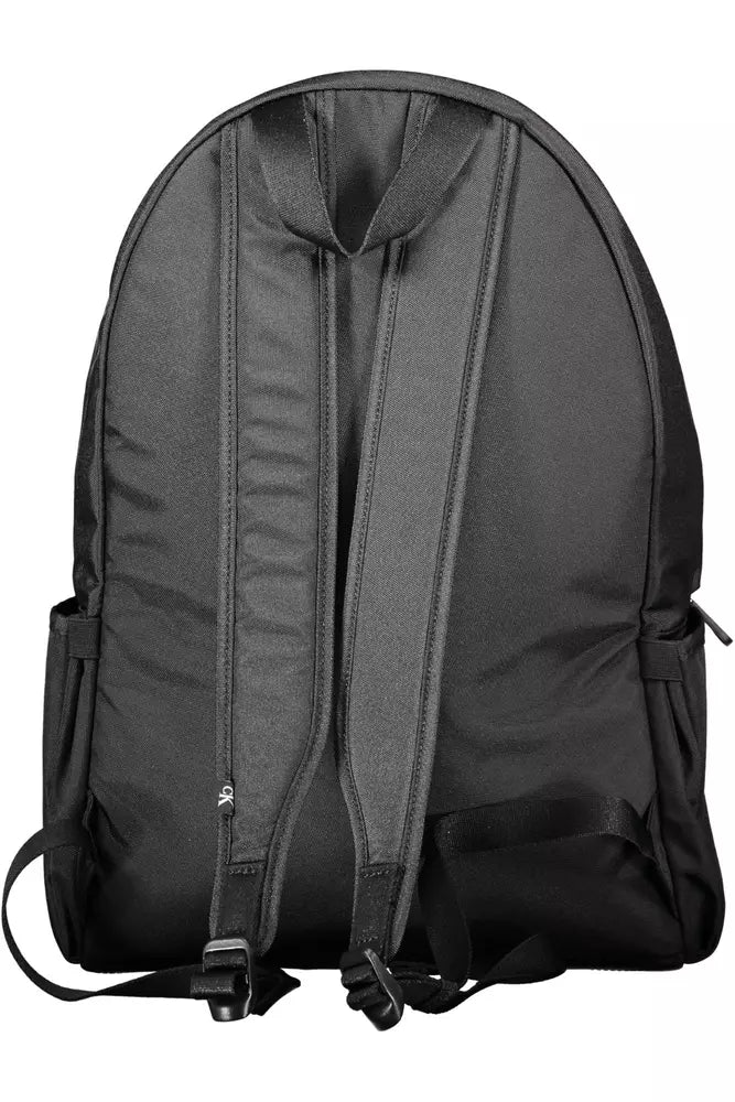 Black Polyester Backpack