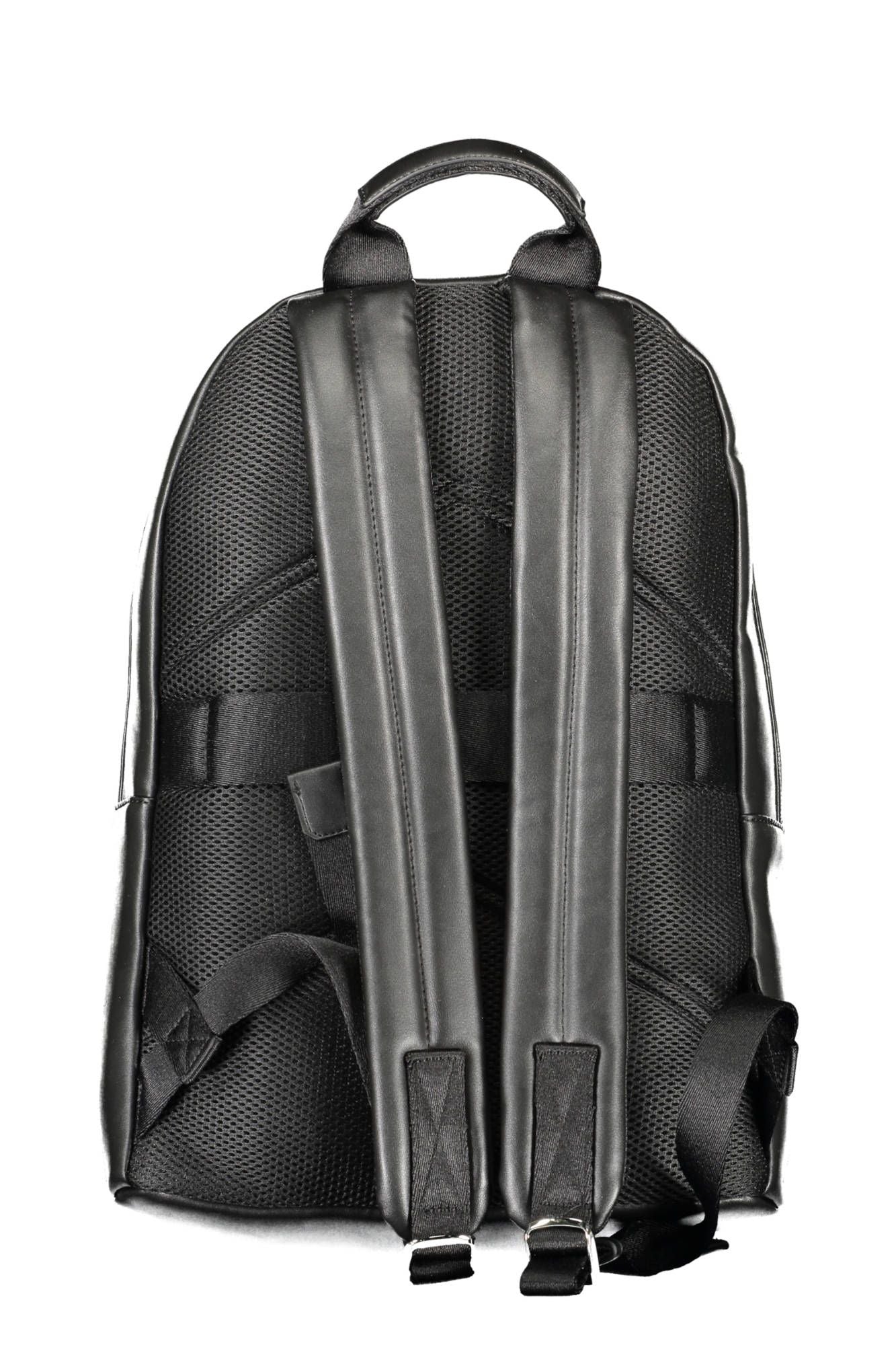 Black Polyester Backpack