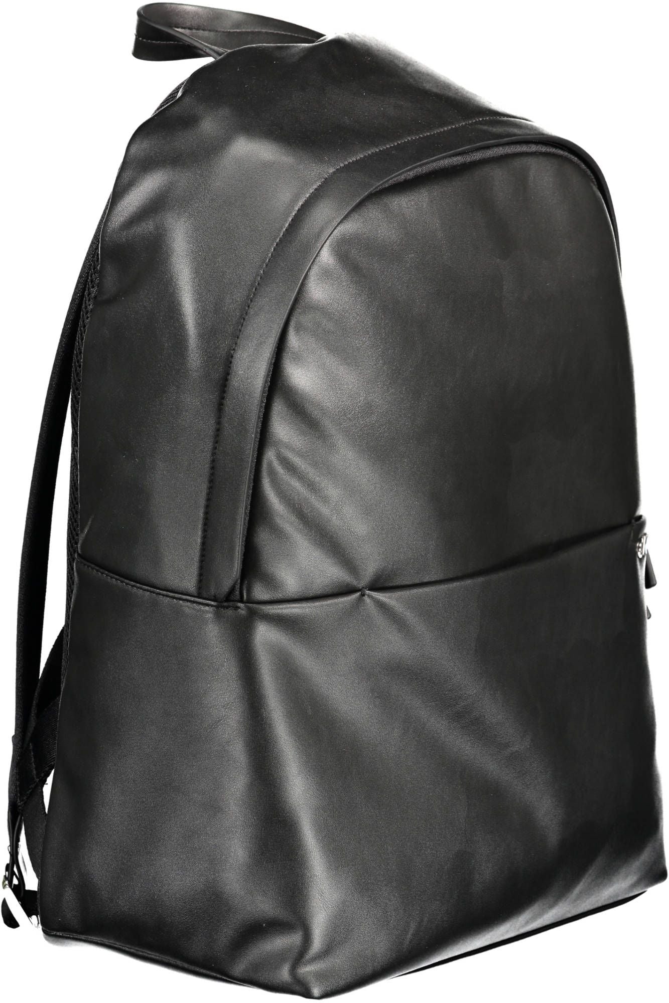 Black Polyester Backpack