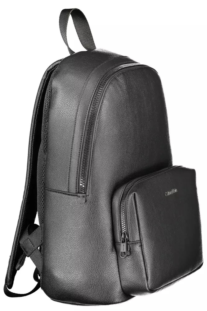 Black Polyethylene Backpack