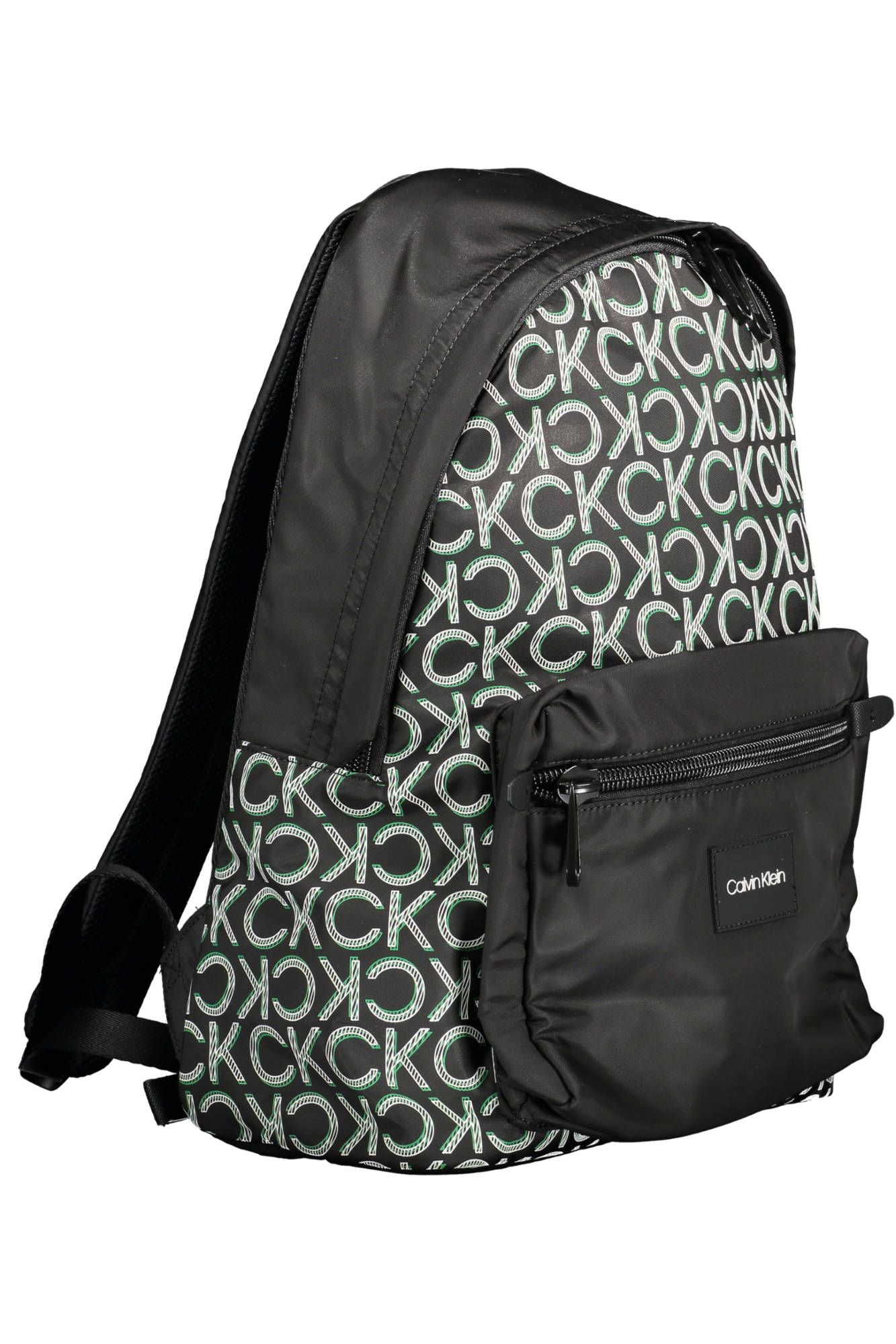 Black Polyester Backpack