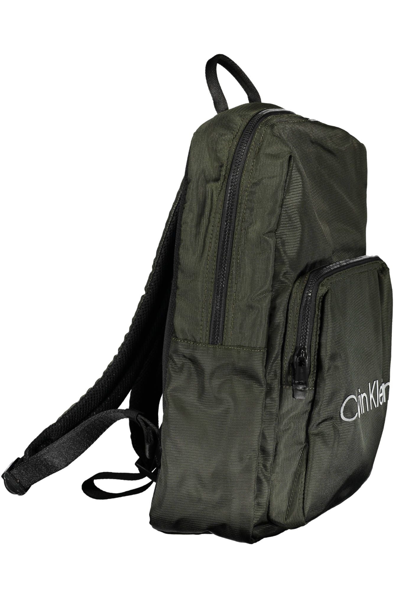 Green Polyester Backpack