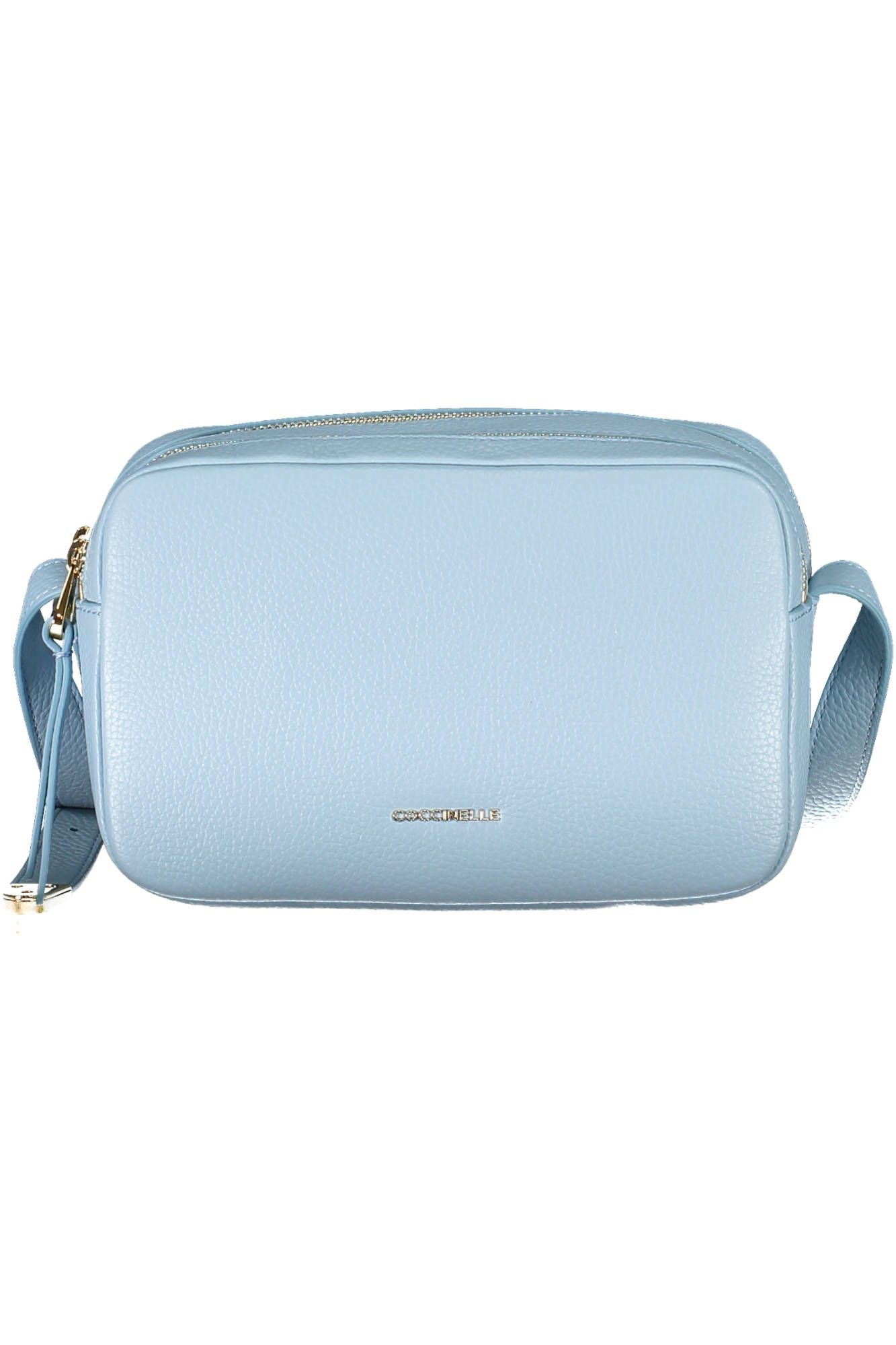 Light Blue Leather Handbag