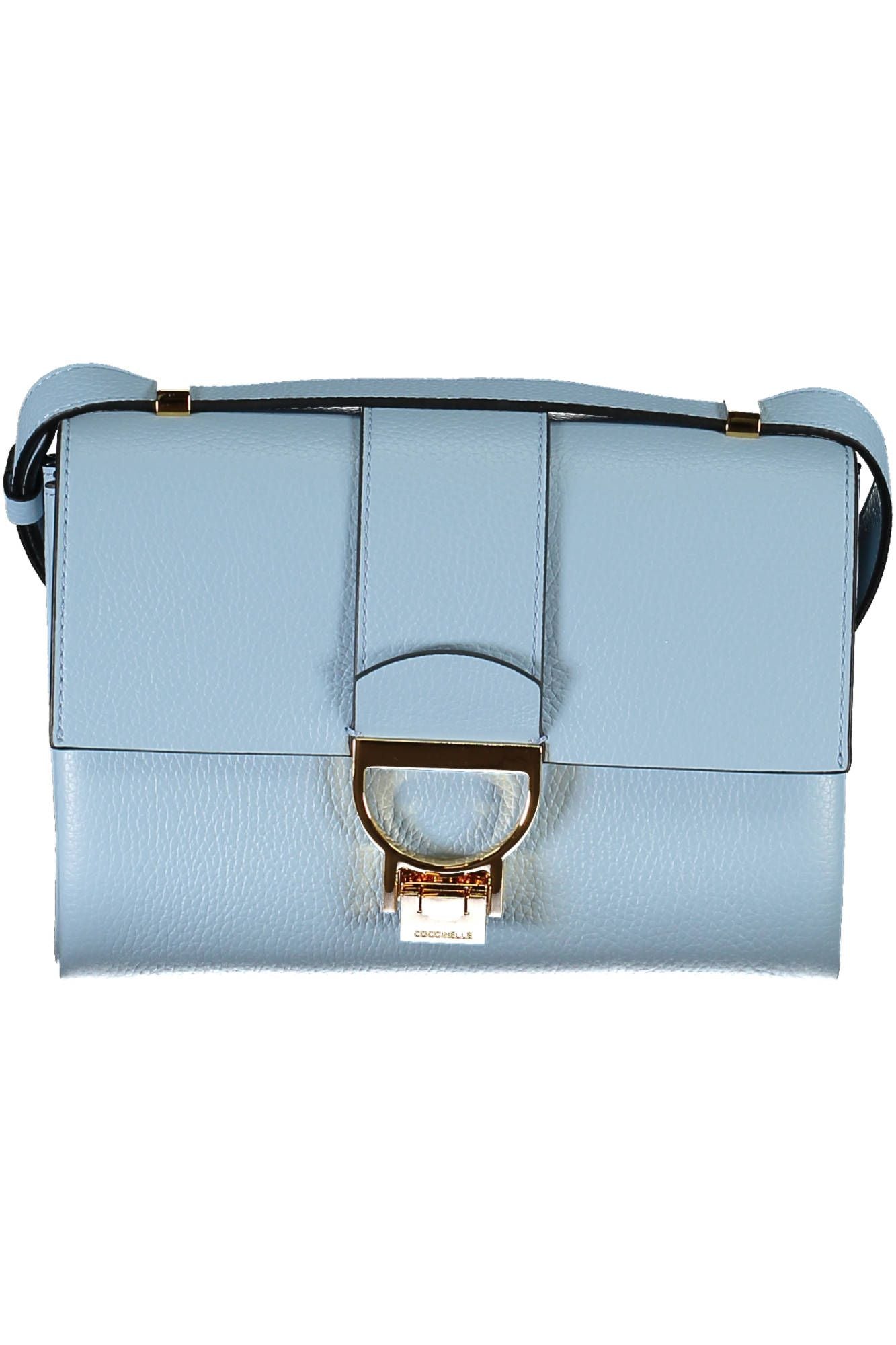 Light Blue Leather Handbag