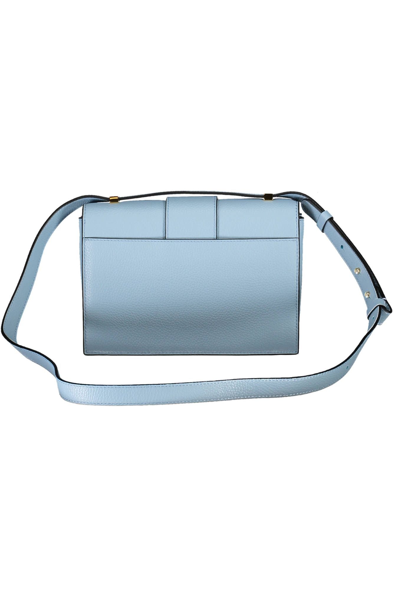 Light Blue Leather Handbag