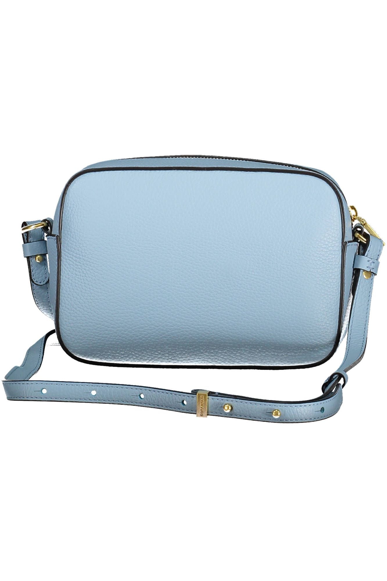 Light Blue Leather Handbag