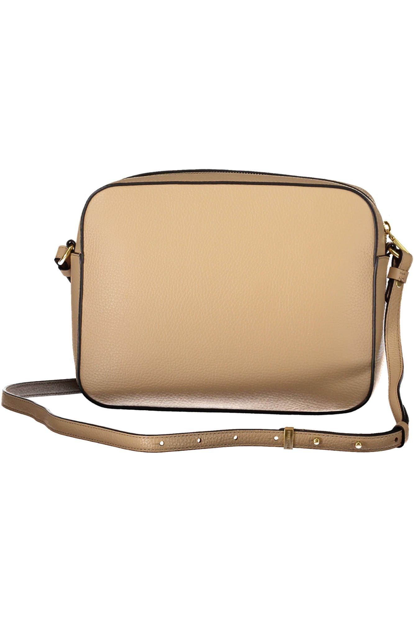 Beige Leather Handbag