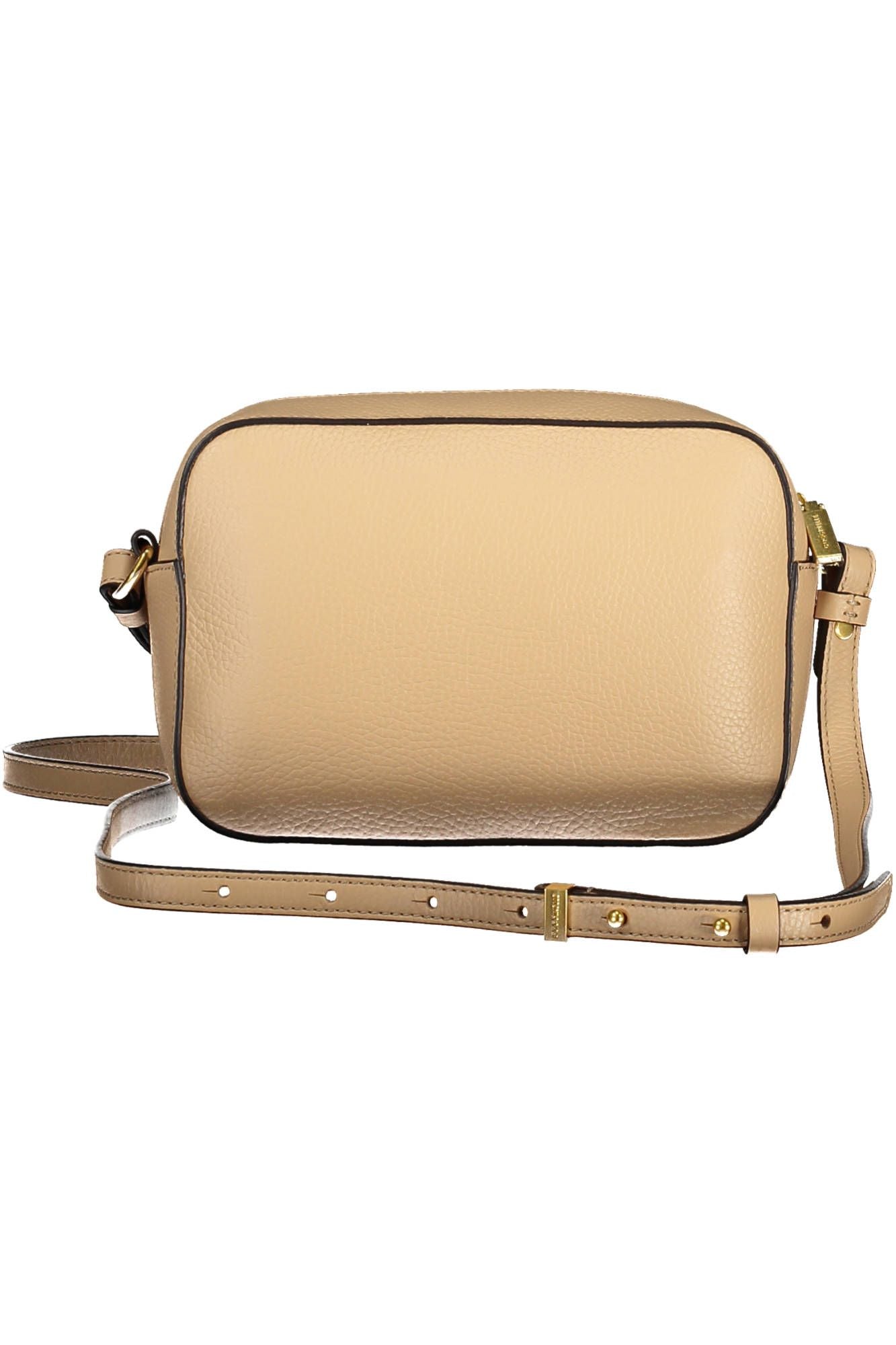 Beige Leather Handbag