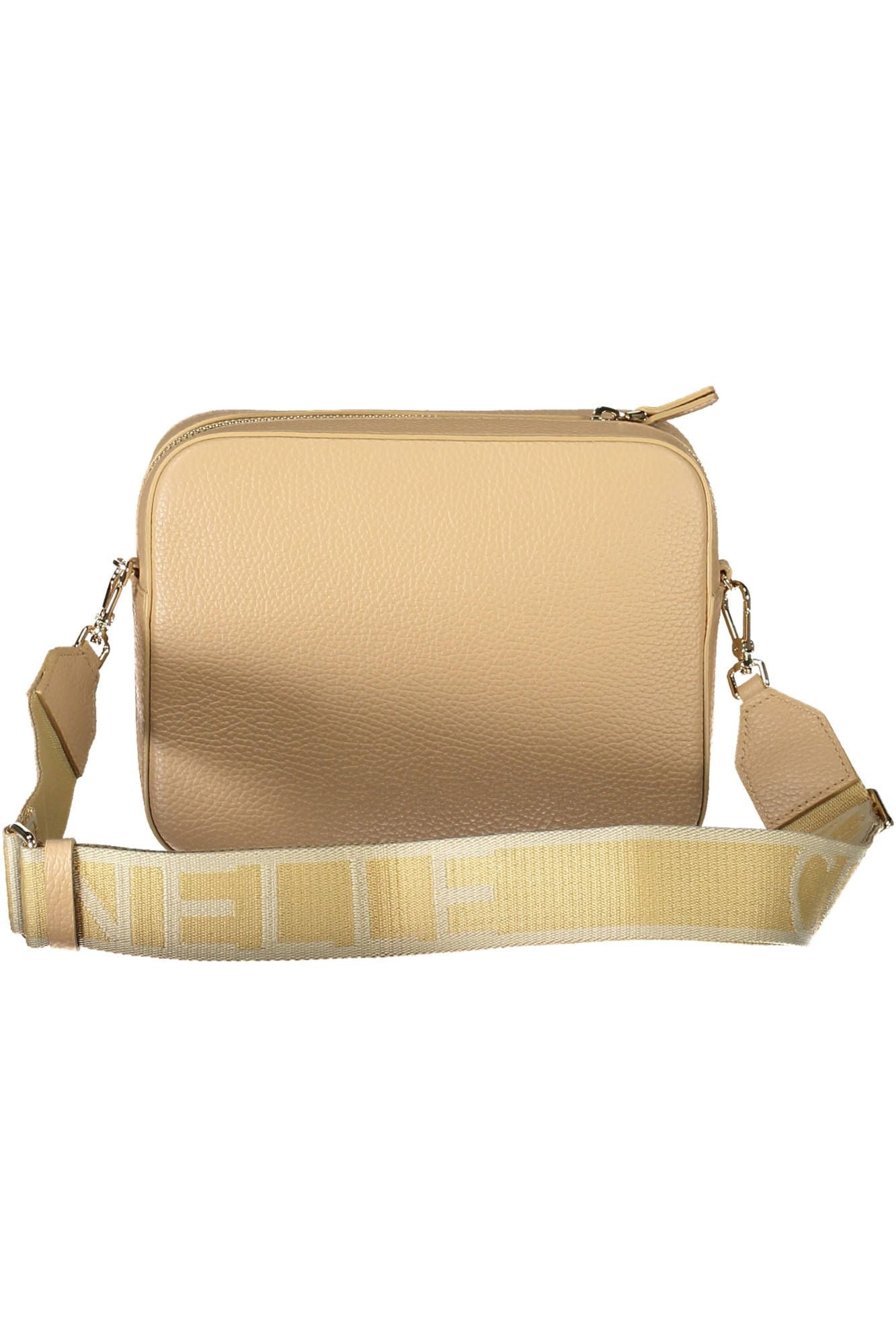 Beige Leather Handbag