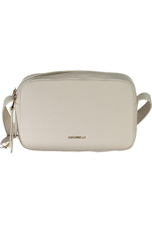 White Leather Handbag