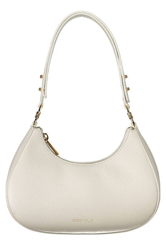 White Leather Handbag