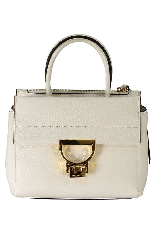 White Leather Handbag