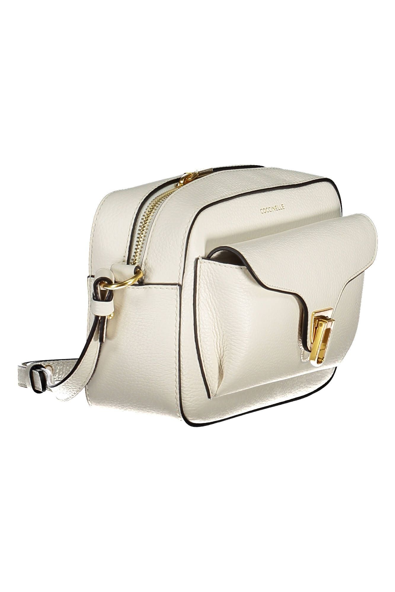 White Leather Handbag