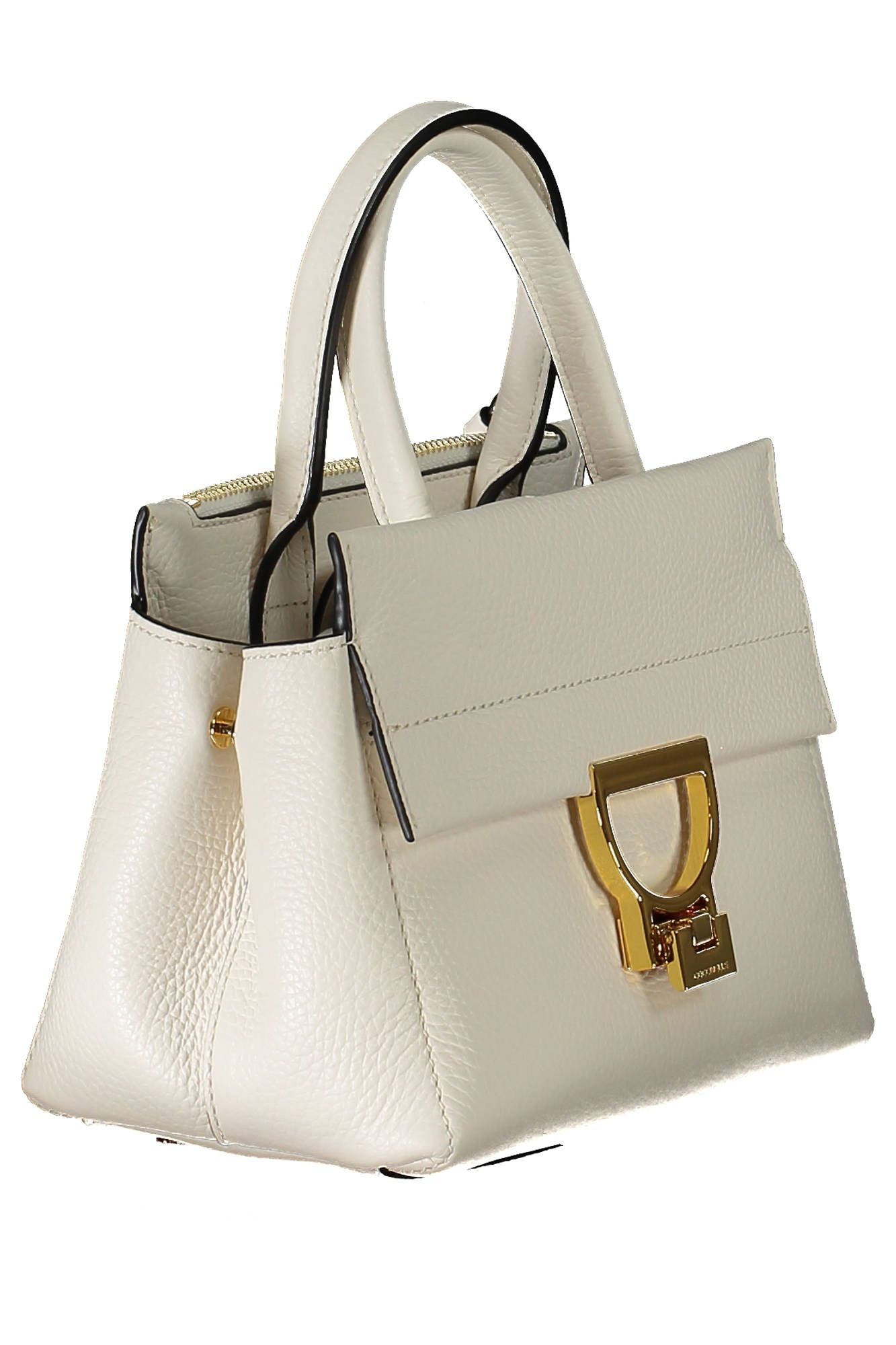 White Leather Handbag