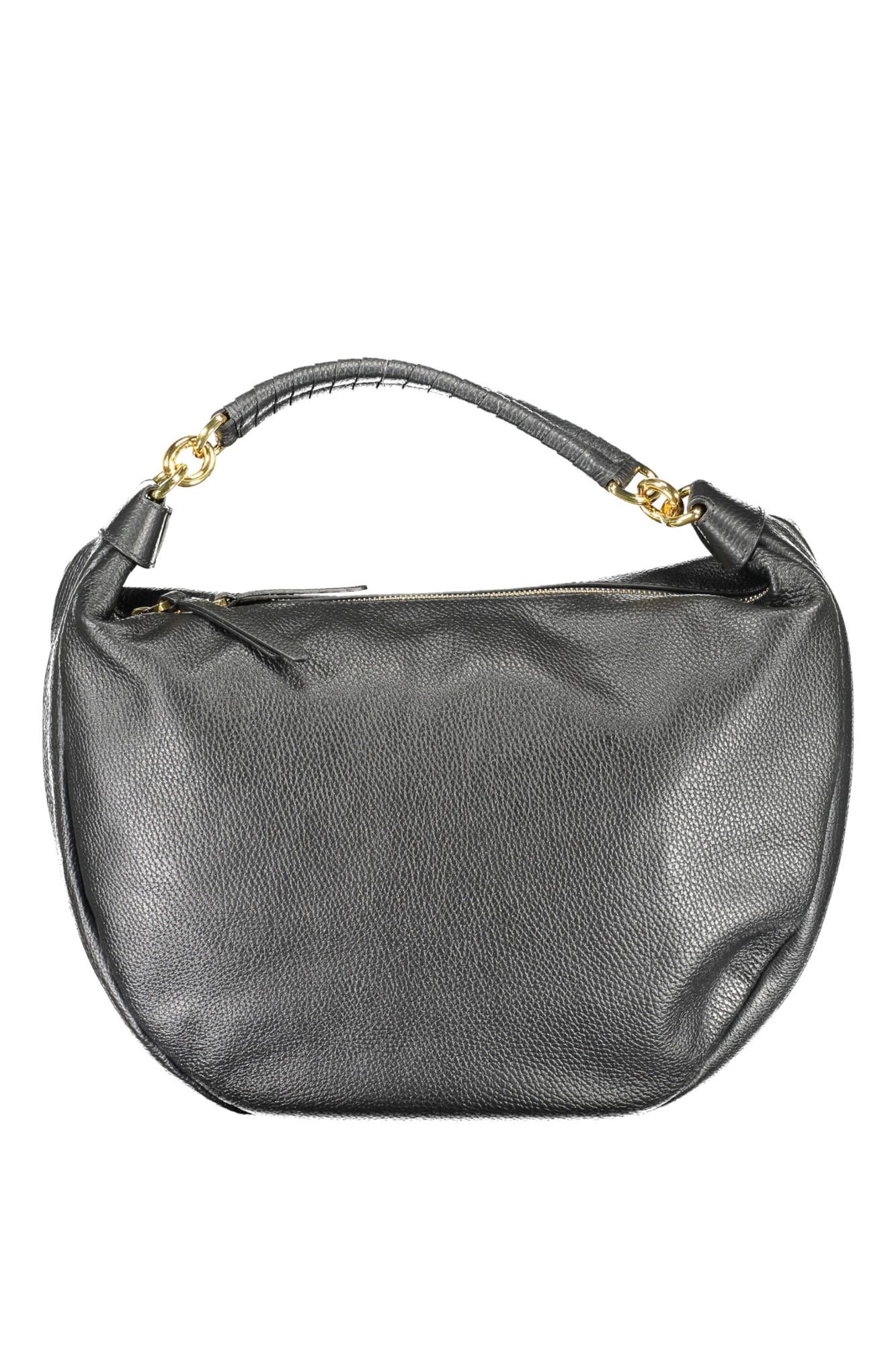 Black Leather Handbag