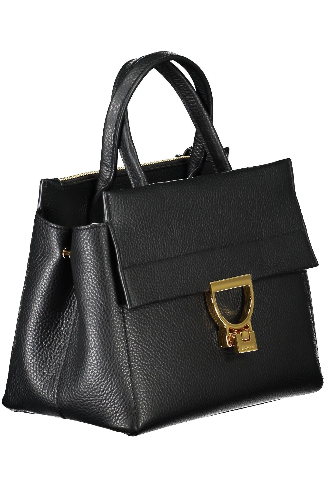 Black Leather Handbag