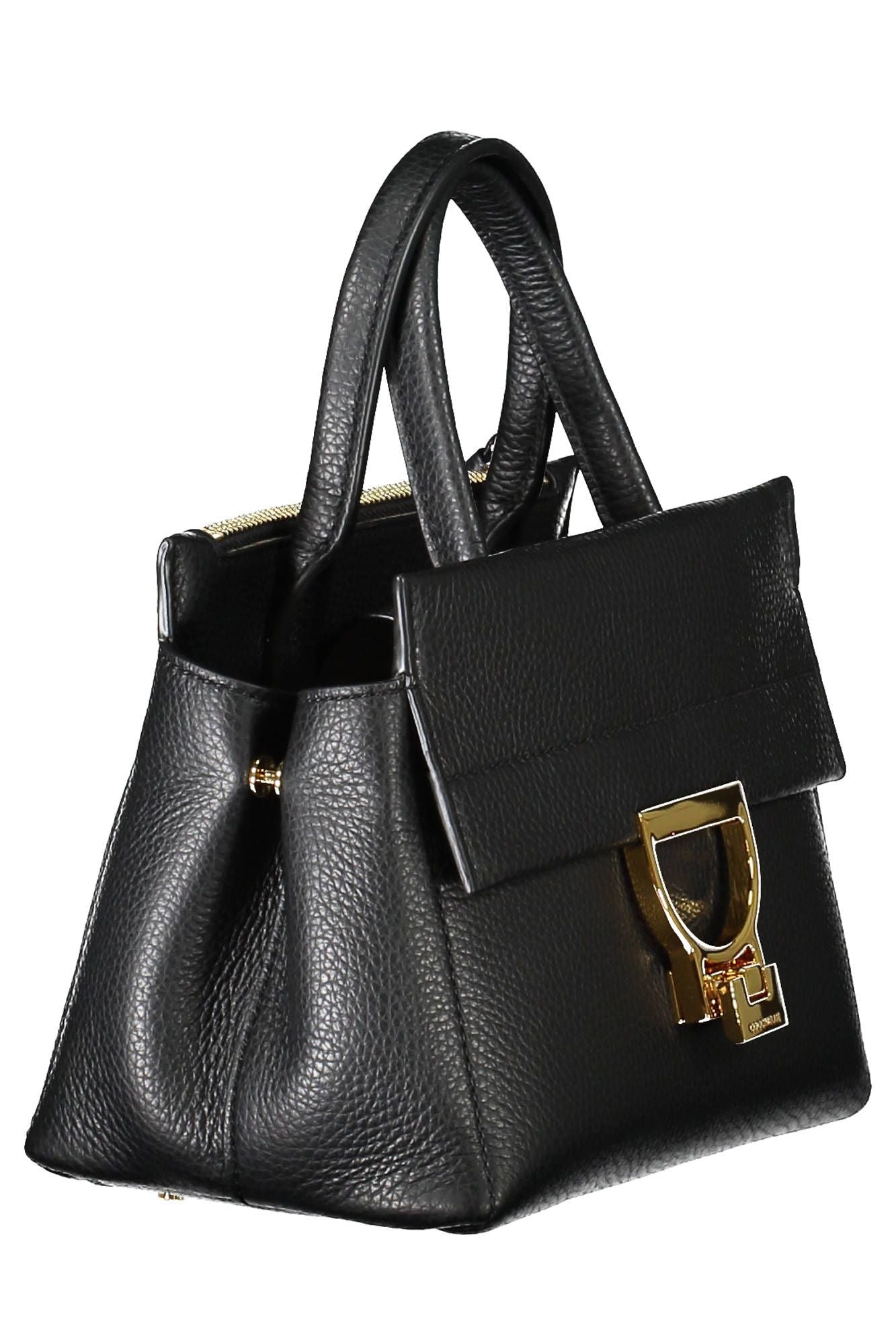 Black Leather Handbag