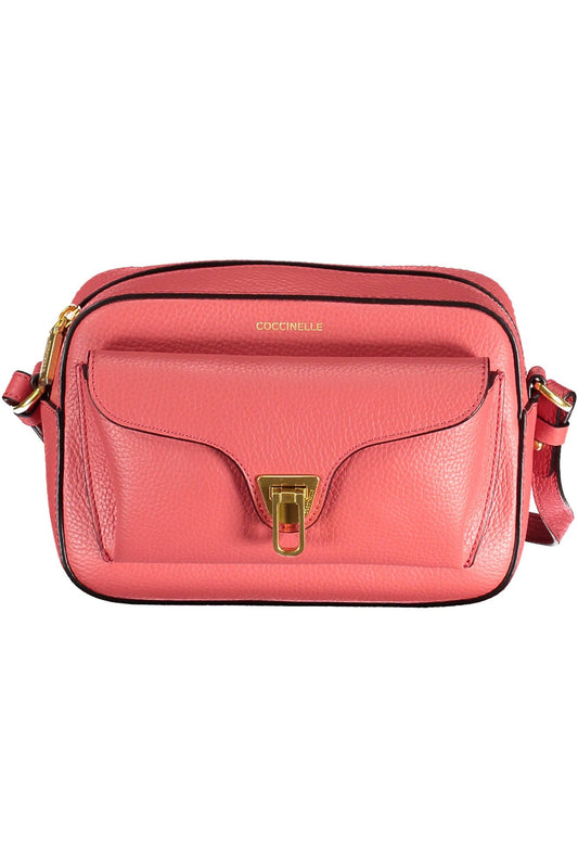 Pink Leather Handbag