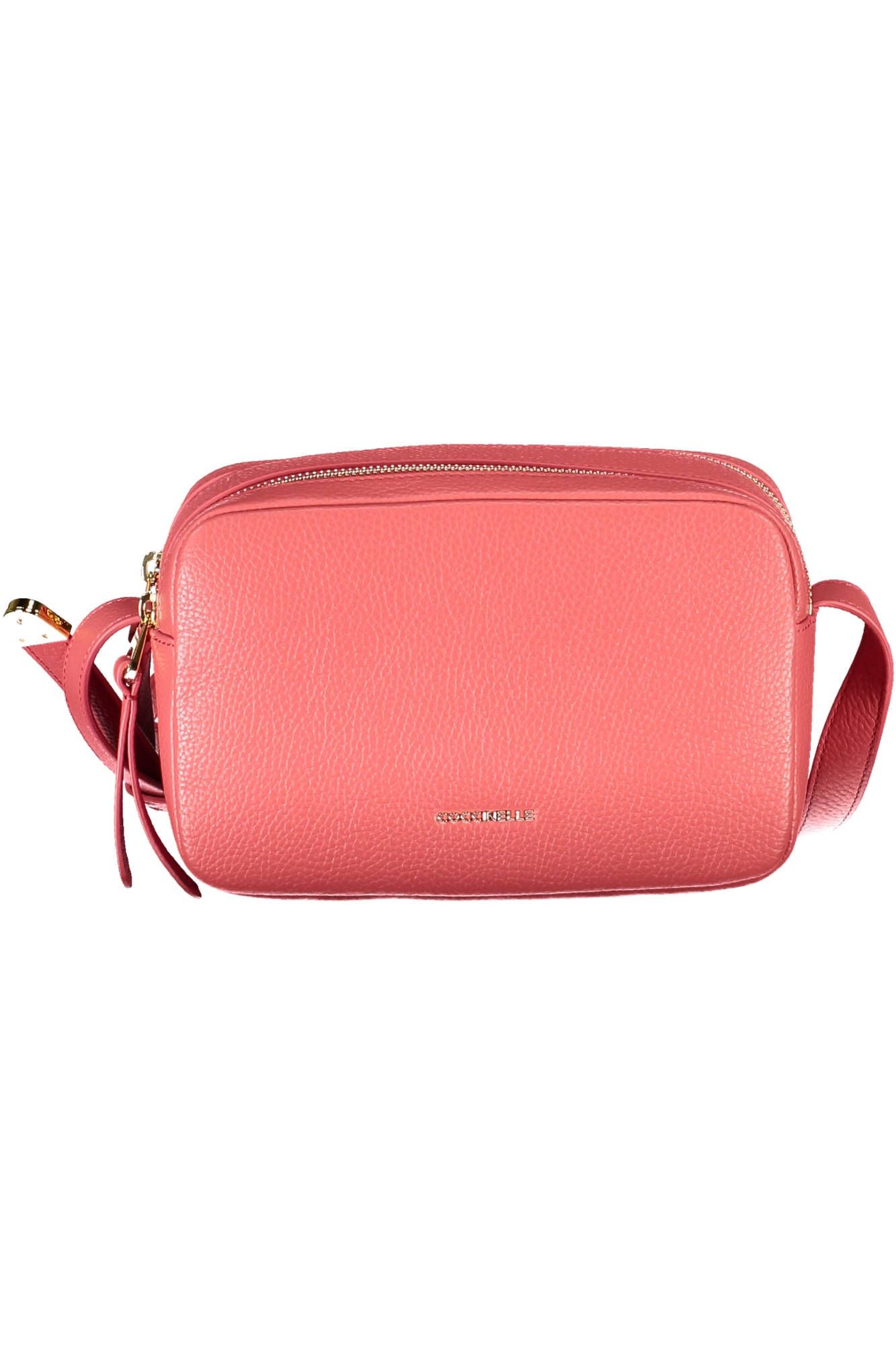 Pink Leather Handbag