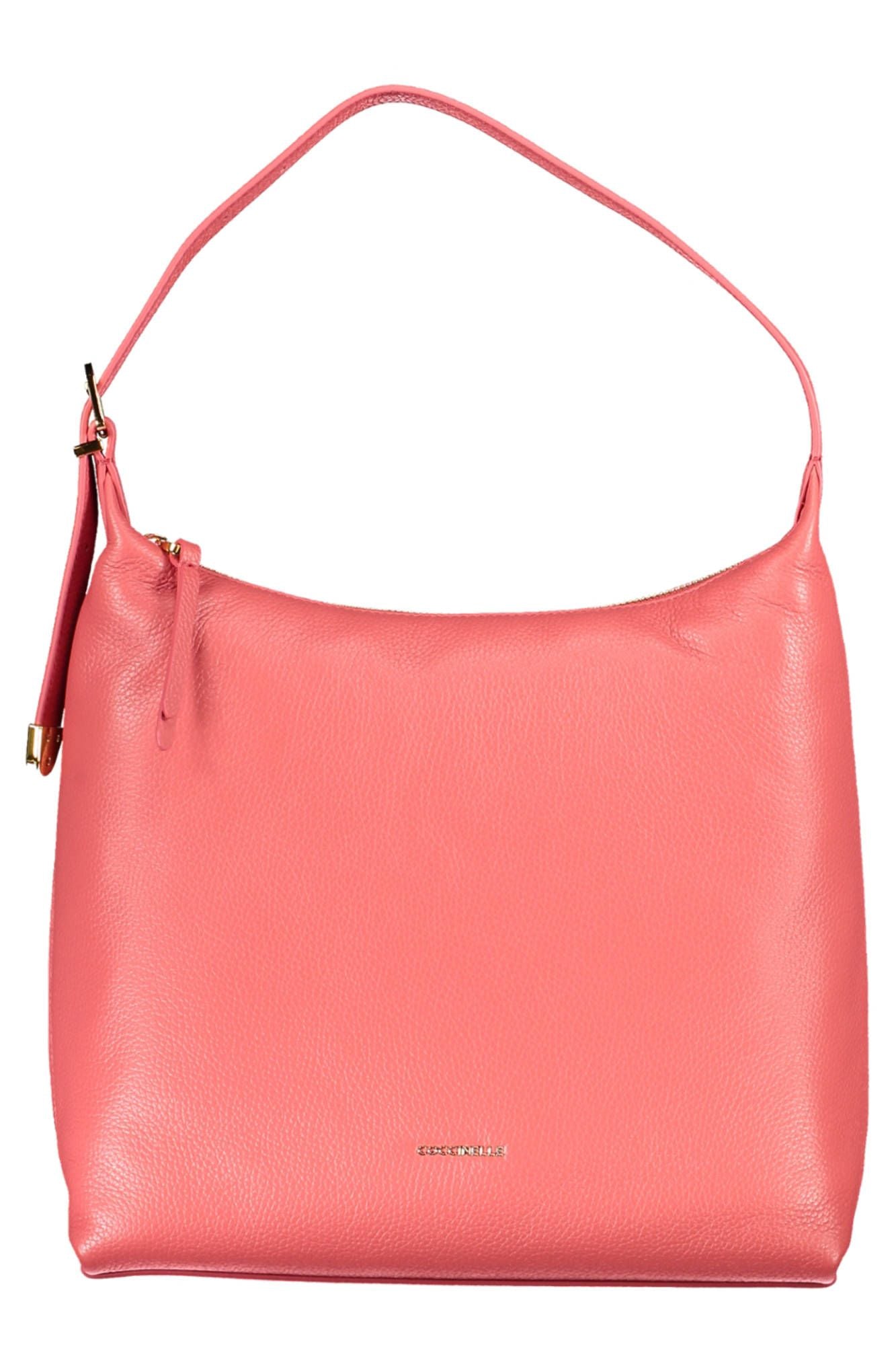 Pink Leather Handbag