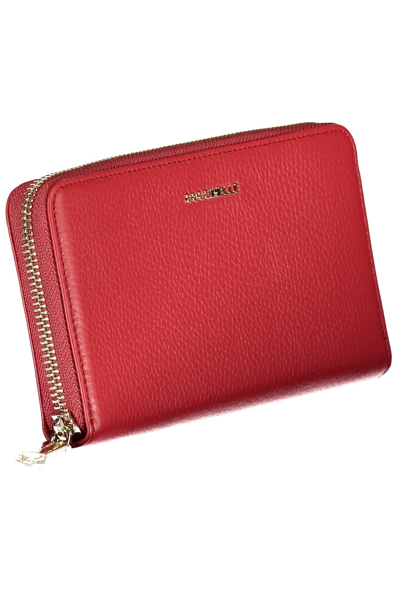 Red Leather Wallet