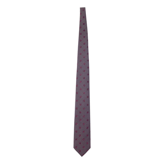 Polka Dots Print Tom Ford Silk Tie 9 cm