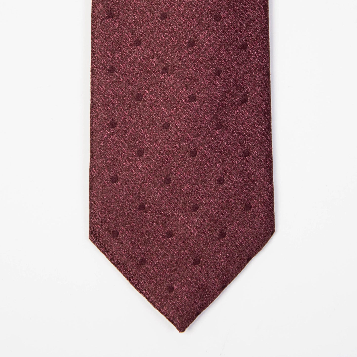 Micro Polka Dots Print Tom Ford Silk Tie 9 cm