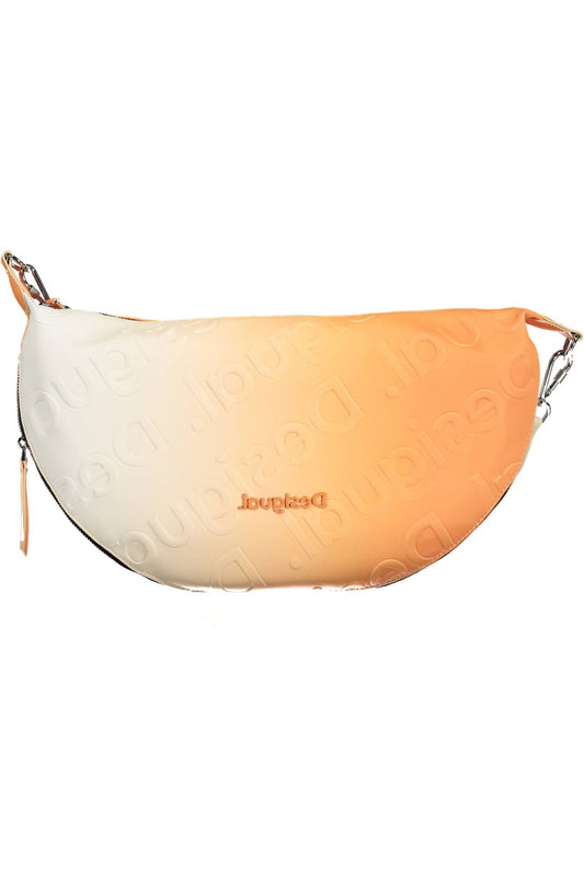 Orange Polyurethane Handbag