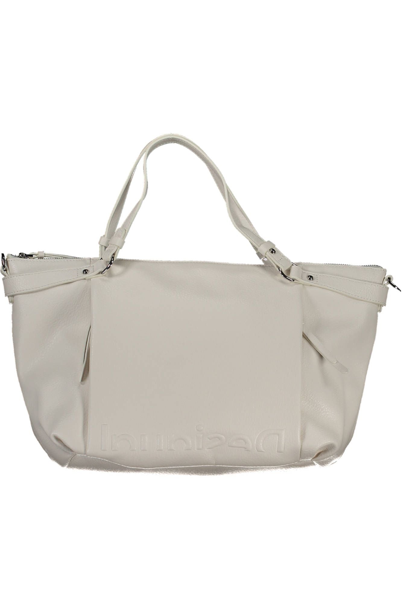 White Polyurethane Handbag