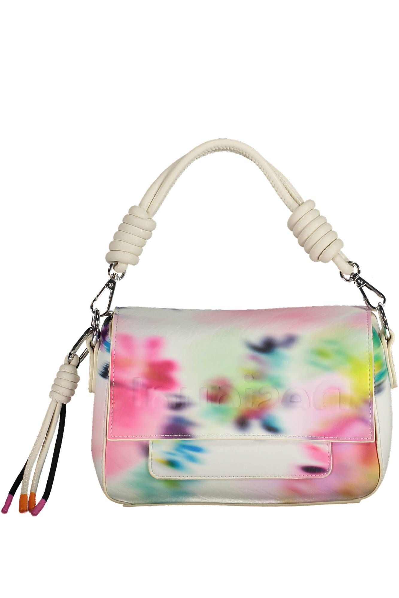 White Polyurethane Handbag