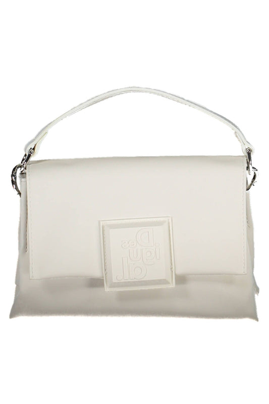 White Polyurethane Handbag