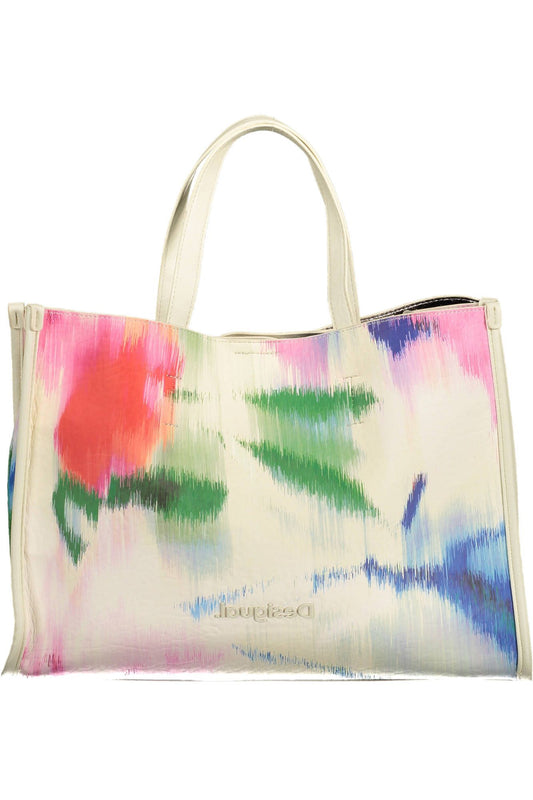 White Polyurethane Handbag