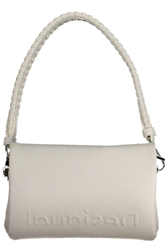 White Polyurethane Handbag