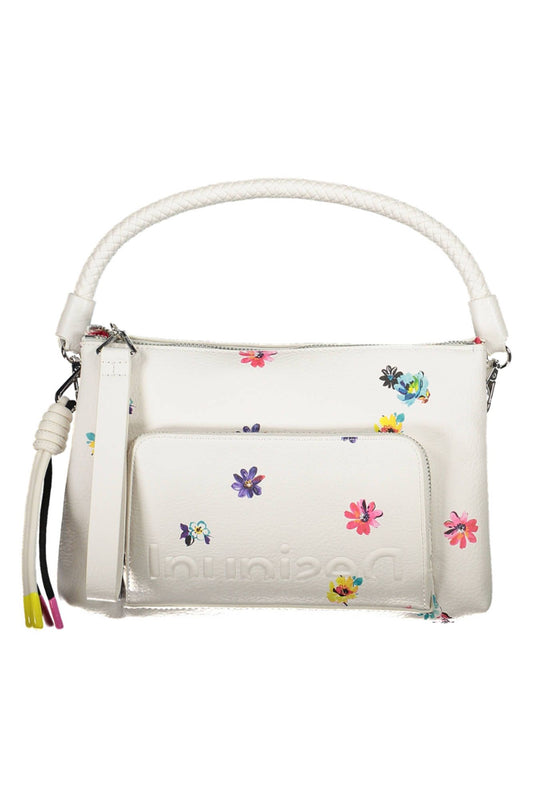 White Polyurethane Handbag