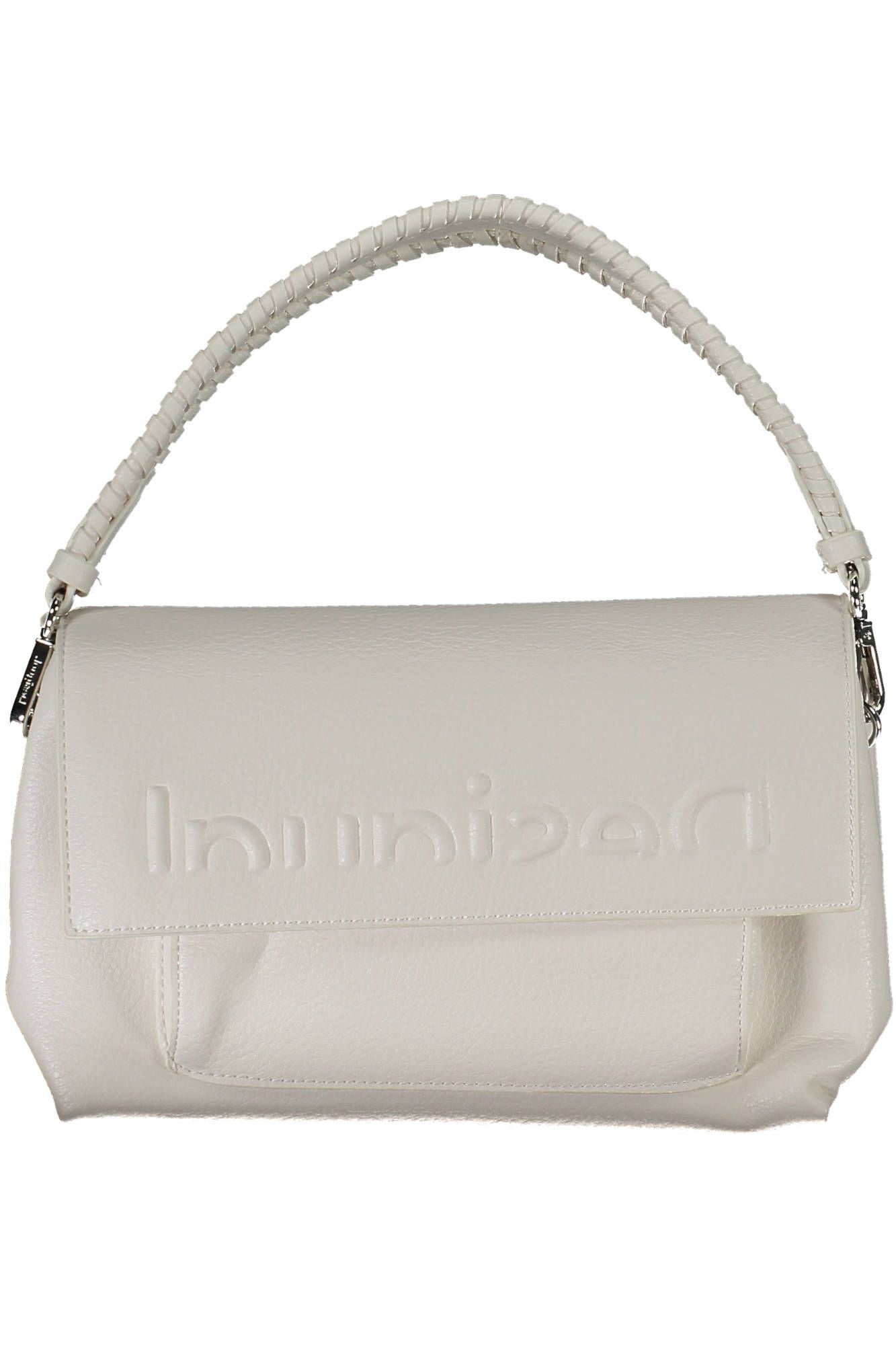 White Polyurethane Handbag