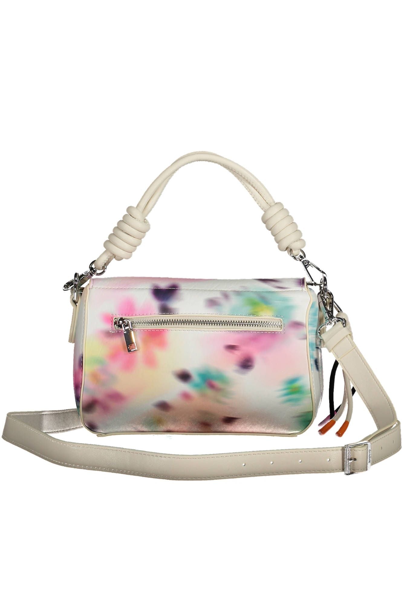 White Polyurethane Handbag