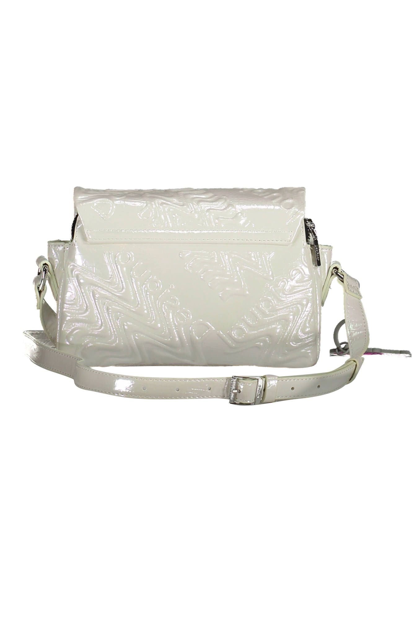 White Polyurethane Handbag