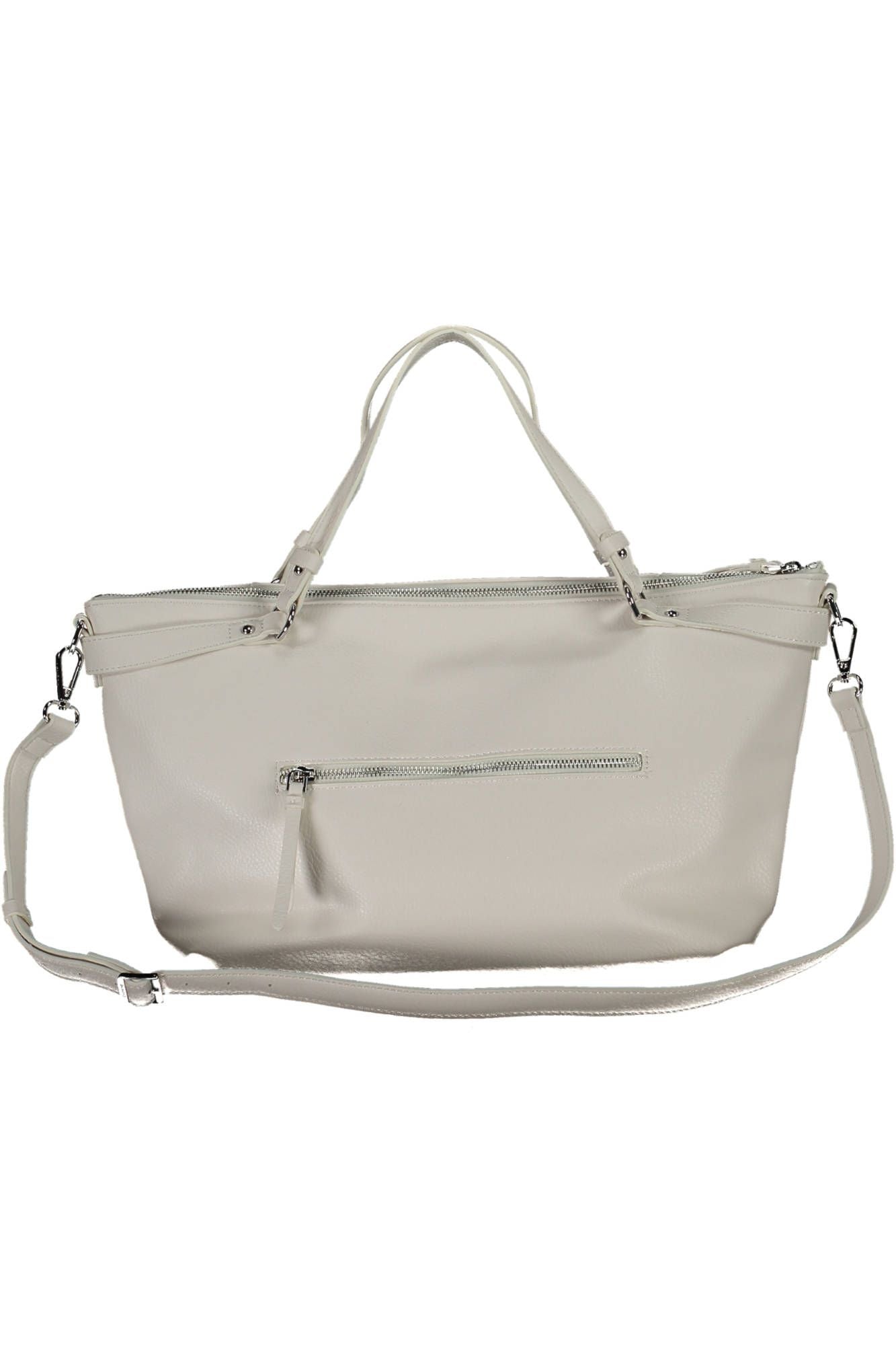 White Polyurethane Handbag