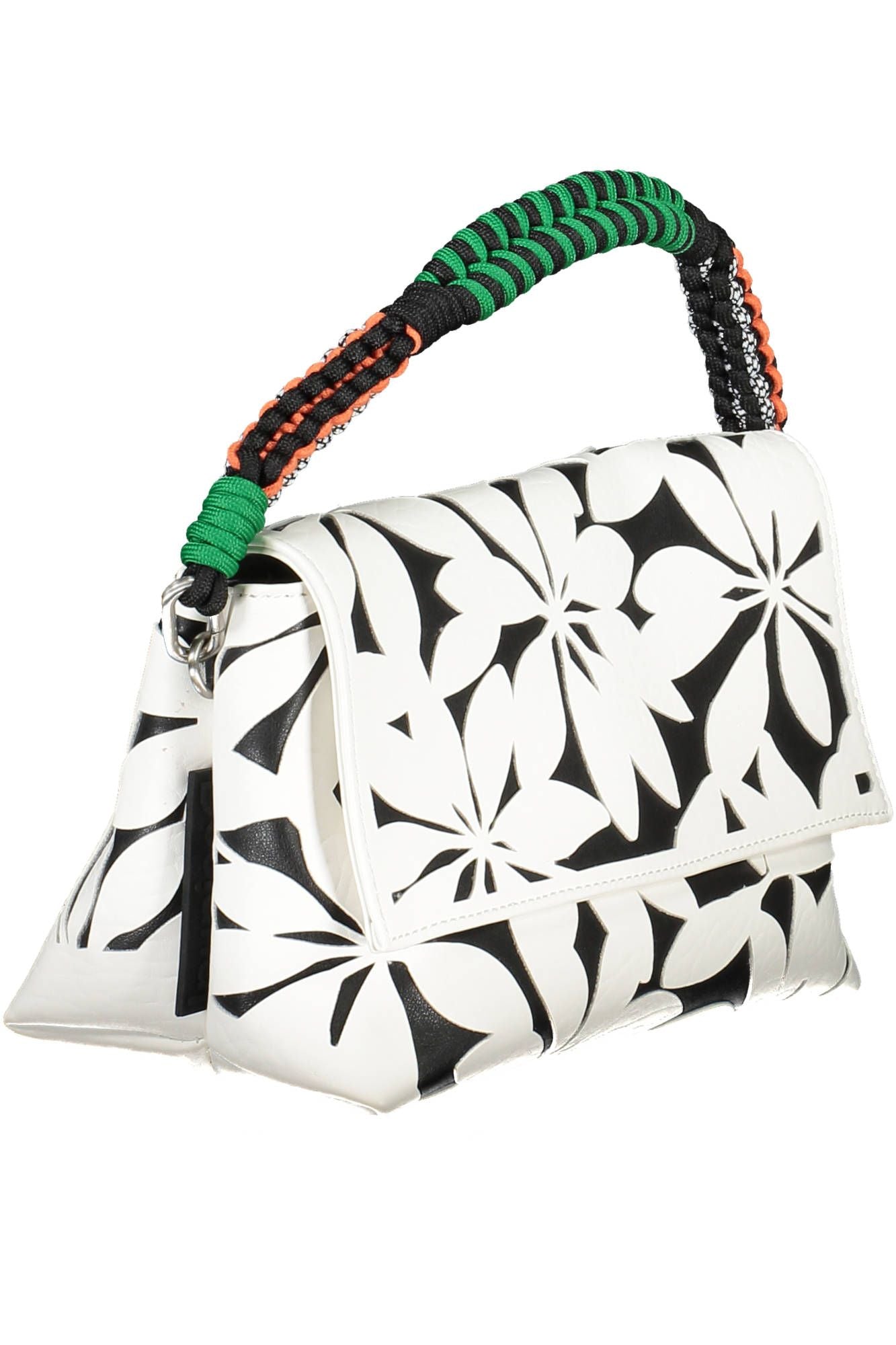 White Polyurethane Handbag