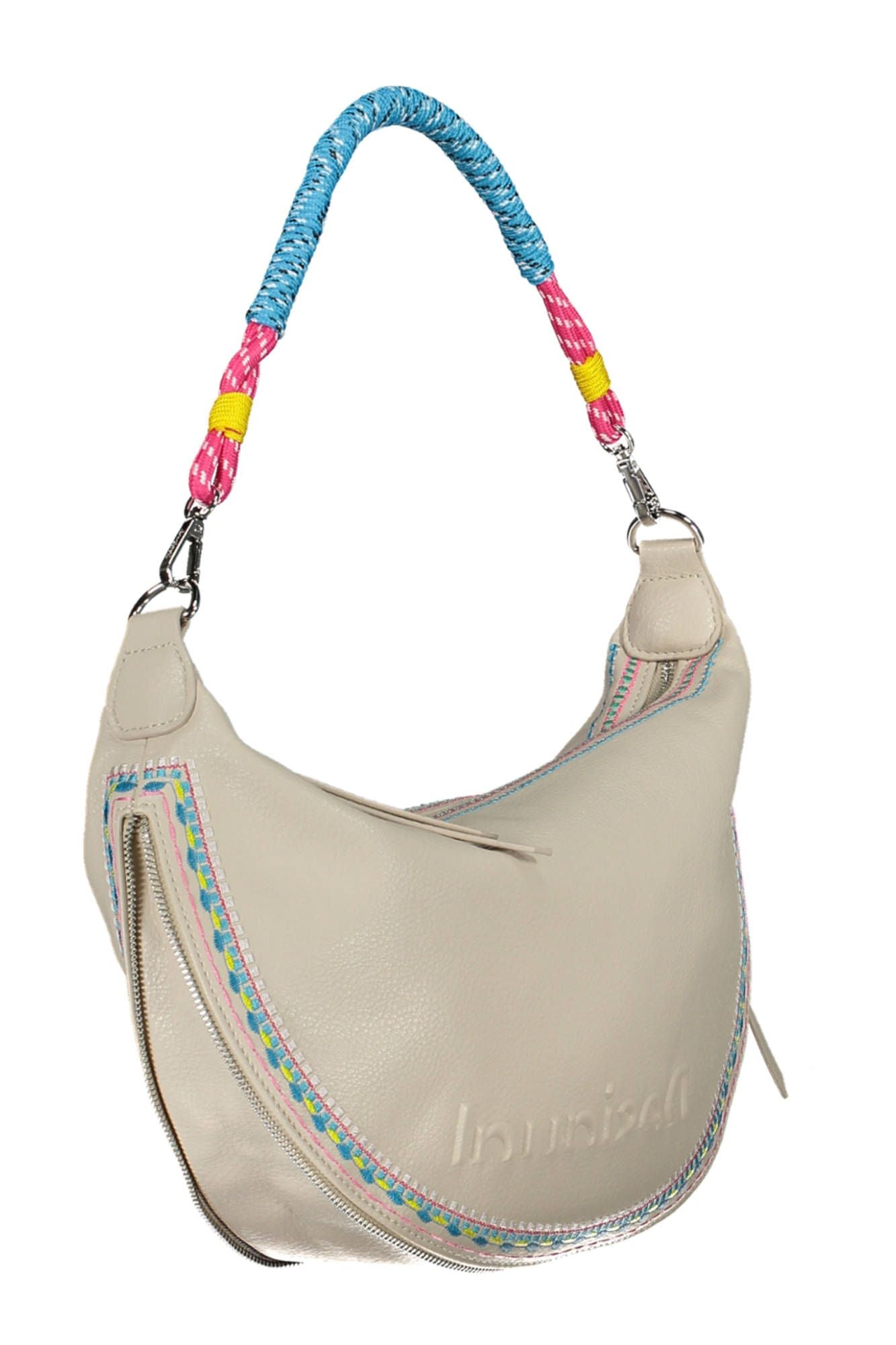 White Polyurethane Handbag