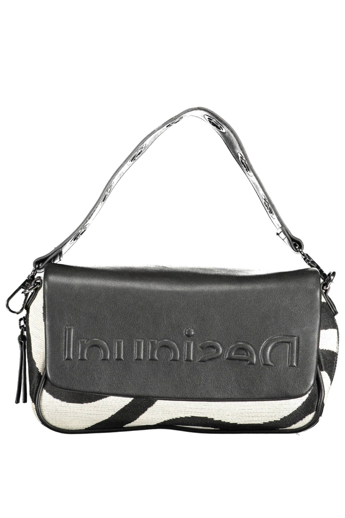 Black Cotton Handbag